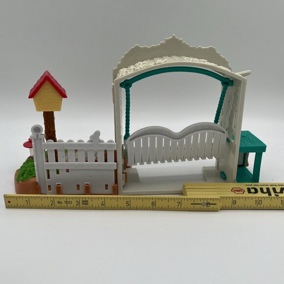 Fisher Price Loving Family Garden Swing Koi Pond Lights Music Wheelbarrow 2000 - Picture 11 of 16